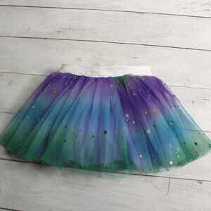 Goodteck Baby Girl's Tutu Skirt Size XS 6-9 Months Ombre Tie Dye Stars